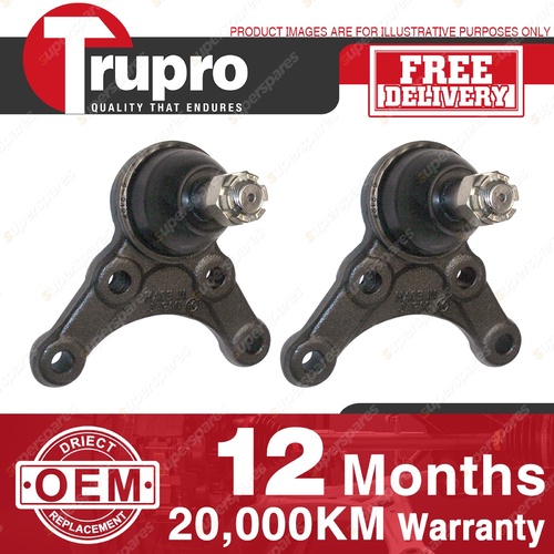 2 Pcs Trupro Lower Ball Joints for MAZDA B1600 B1800 B2000 B2200 UTILITY 80-85