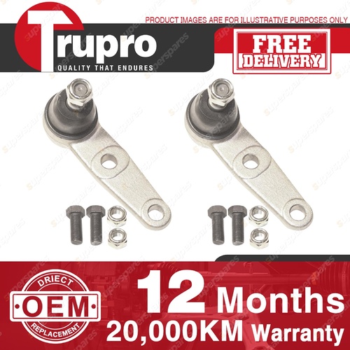 2 Pcs Premium Quality Trupro Lower Ball Joints for MITSUBISHI LANCER CC CD 92-96