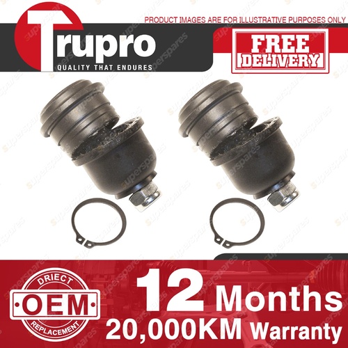 2 Pcs Trupro Lower Ball Joints for MITSUBISHI MAGNA TE TF TRW RACK 96-98