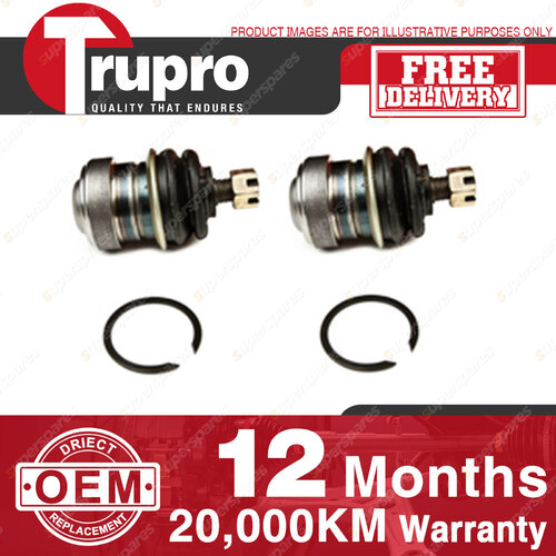 2 Pcs Trupro Lower Ball Joints for TOYOTA COROLLA KE20 KE25 KE26 70-74