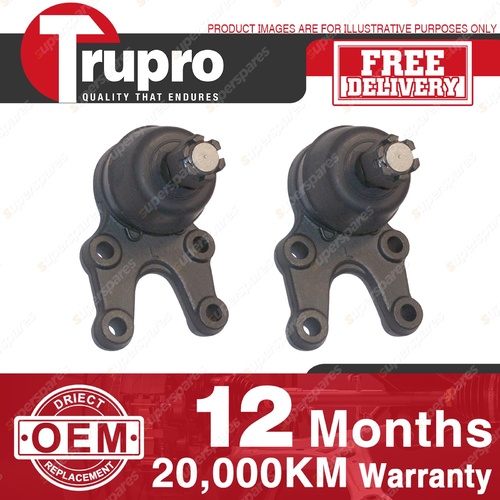 2 Pcs Trupro Upper Ball Joints for NISSAN COMMERCIAL CABSTAR PF22 EF22 1982-66