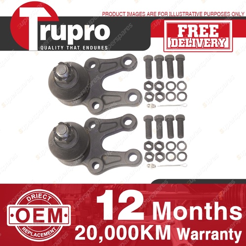 2 Pcs Trupro Lower Ball Joints for TOYOTA LITEACE KM TM CM YM 20 30 50 YR21 KR42