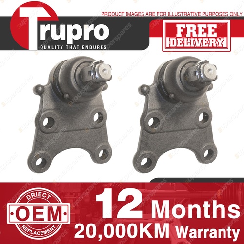 2 Pcs Trupro Lower Ball Joints for HOLDEN COMMERCIAL RODEO TFR RA TFS