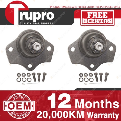 2 Pcs Trupro Upper Ball Joints for NISSAN COMMERCIAL UTILITY DX ST UTE