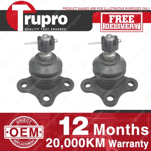 2 Pcs Trupro Upper Ball Joints for GREAT WALL V240 K2 Series 4WD Ute 09-on