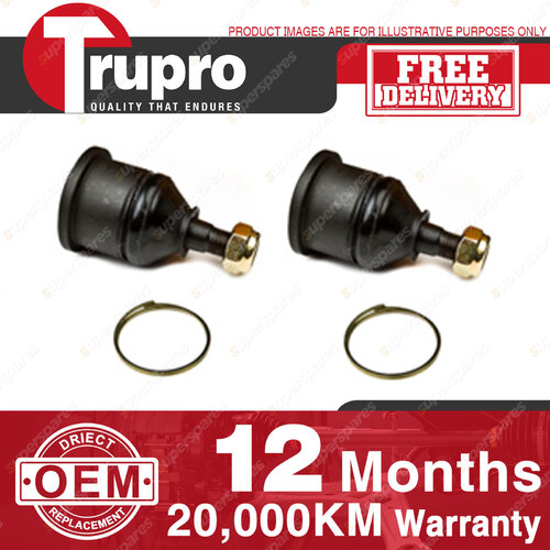 2 Pcs Premium Quality Trupro Lower Ball Joints for MAZDA 808 SAVANNA 929 RX3 RX4