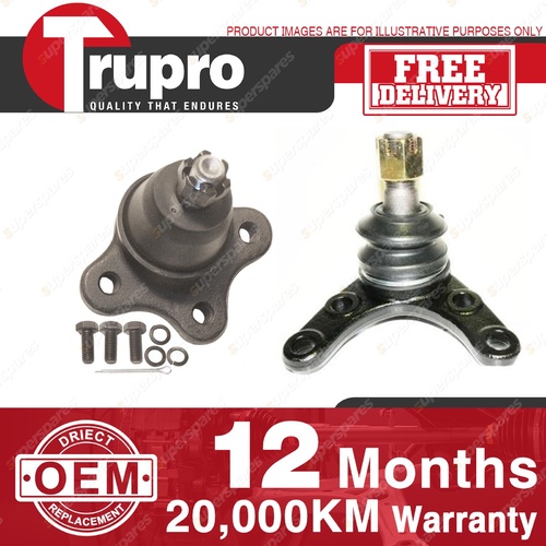 4 Pcs Trupro Lower+upper Ball Joints for MAZDA COMMERCIAL BT-50 3.0Ltr V6