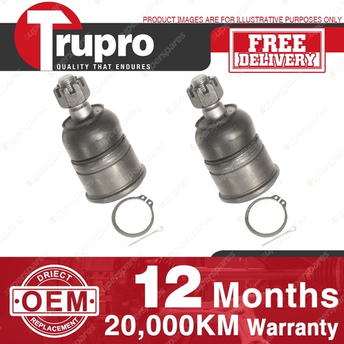 2 Pcs Premium Quality Trupro Lower Ball Joints for HONDA CIVIC ED EF EY 87-91