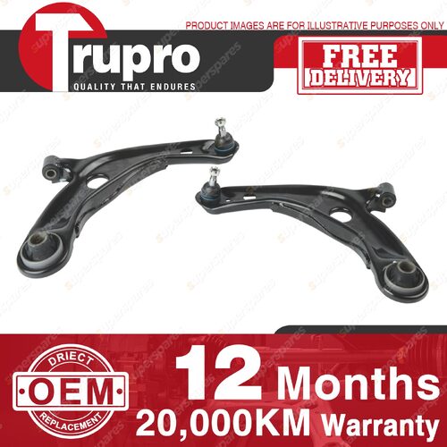 Trupro Lower LH+RH Control Arm With Ball Joint for TOYOTA YARIS NCP91 05-11