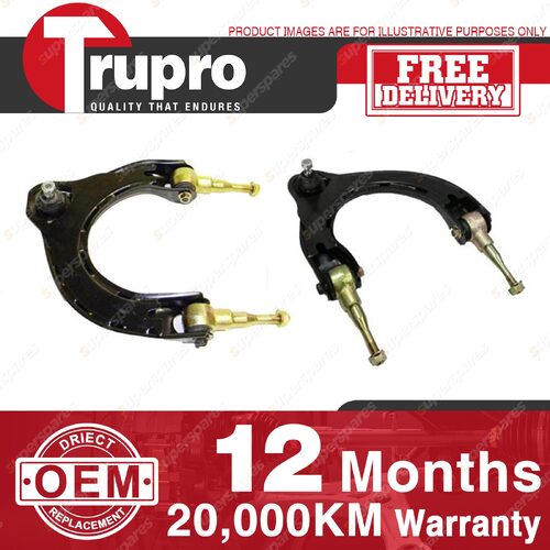 2 Pcs Trupro Upper RH+LH Control Arms With Ball Joint for MITSUBISHI GALANT HJ