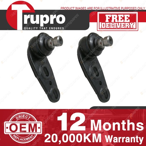 2 Pcs Trupro Lower Ball Joints for AUDI 80 90 QUATTRO 1.8LT 81-91