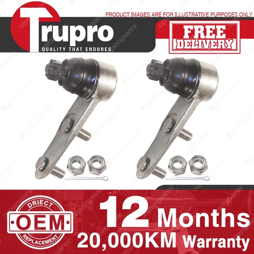 2 Pcs Premium Quality Trupro Upper Ball Joints for HONDA PRELUDE AB BA 83-91