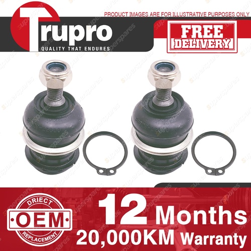 2 Pcs Premium Quality Trupro Upper Ball Joints for HYUNDAI GRANDEUR XG 99-02