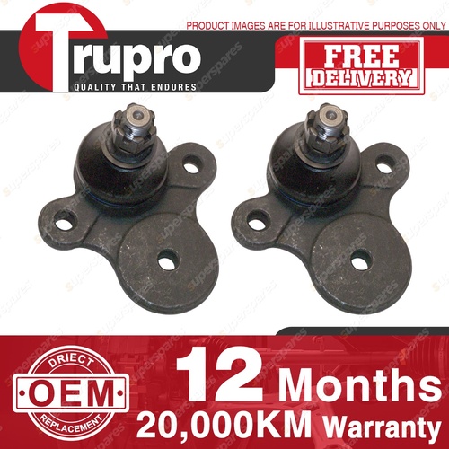 2 Pcs Trupro Upper Ball Joints for MAZDA B1600 B1800 B2000 B2200 UTILITY 80-85