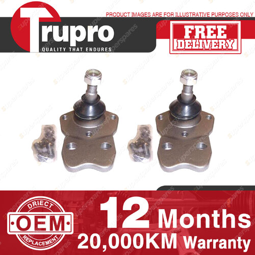 2 Pcs Trupro Lower Ball Joints for FORD LANDAU MARQUIS UTILITY STD 500 MAVERICK