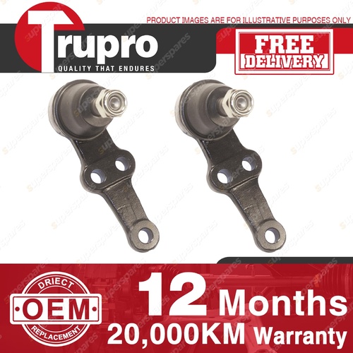 2 Pcs Trupro Lower Ball Joints for NISSAN ESCARGO G20 E15S PULSAR VAN VB11