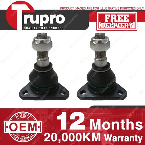 2 Pcs Trupro Upper Ball Joints for VOLKSWA KOMBI VAN COIL SPRING susp 81-83