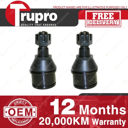 2 Trupro Lower Ball Joint for FORD F Ser 4WD inc BRONCO F350 4WD 80-85