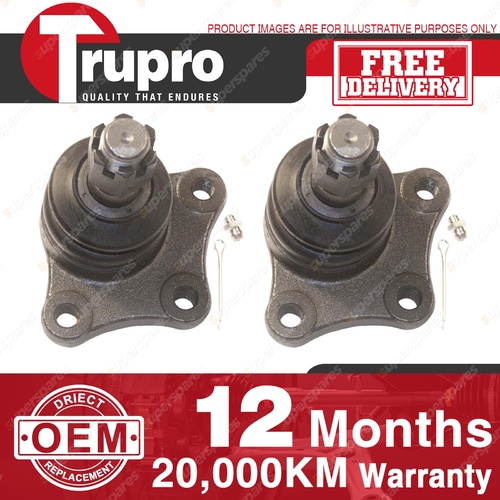 2 Pcs Trupro Lower Ball Joints for MAZDA TRAVELLER E1400 E1800 E2000 E2200