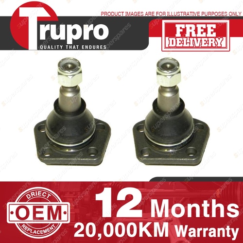 2 Pcs Premium Quality Trupro Lower Ball Joints for JAGUAR DAIMLER 2.5LT V8 62-69