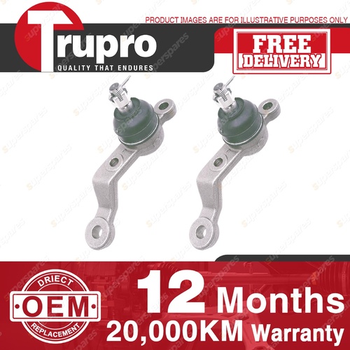 2 Pcs Premium Quality Trupro Lower Ball Joints for LEXUS GS300 / GS400 RH 97-04