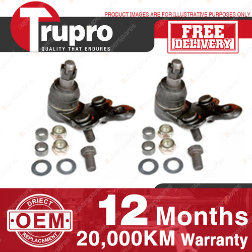 2 Pcs Brand New Premium Quality Trupro Lower Ball Joints for LEXUS RX300 99-03