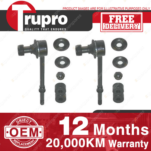 2 Pcs Trupro Front Sway Bar Links for TOYOTA PRADO KZJ9# RZJ9# 95 Ser 96-02