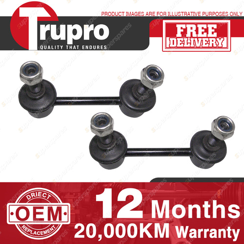 2 PCS Brand New Premium Quality Trupro REAR SWAY BAR LINKS for KIA CREDOS 98-01