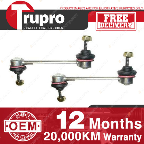 2 PCS TRUPRO FRONT LH+RH Sway Bar Links for ALFA ROMEO ALFA 166 98-ON