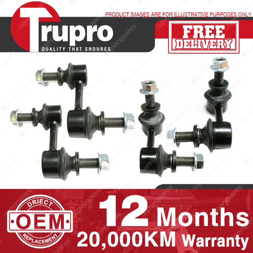 4 Pcs Trupro Front+Rear Sway Bar Links for SUBARU TRIBECA B9 06-on