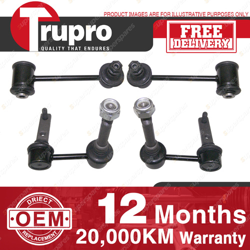 4 Pcs Trupro Front+Rear Sway Bar Links for LEXUS GS300 / GS400 97-04