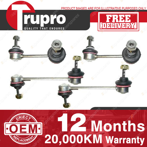 4 Pcs Trupro Front+Rear Sway Bar Links for ALFA ROMEO ALFA 166 98-ON