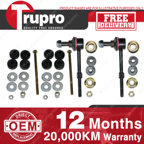 4 Pcs Trupro Front+Rear Sway Bar Links for KIA SORENTO SL 03-2006