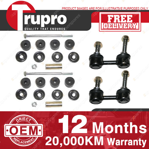 4 Pcs Premium Quality Trupro Front+Rear Sway Bar Links for KIA CARNIVAL 99-on