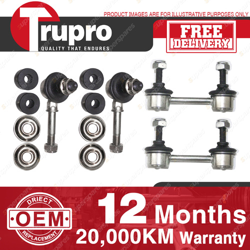 4 Pcs Trupro Front+Rear Sway Bar Links for MITSUBISHI LANCER CA CB 88-92