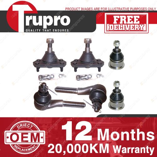 Trupro Ball Joint Tie Rod End Kit for FORD MUSTANG V8 MANUAL STEER 64-66