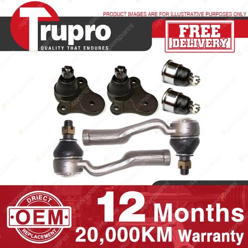 Brand New Trupro Ball Joint Tie Rod End Kit for MAZDA 626 SNA 75-77