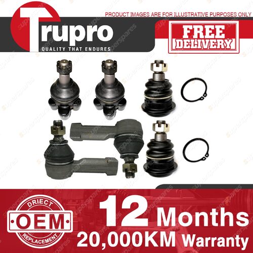 Trupro Ball Joint Tie Rod End Kit for MITSUBISHI L300 2WD SH SJ EXPRESS 92-on