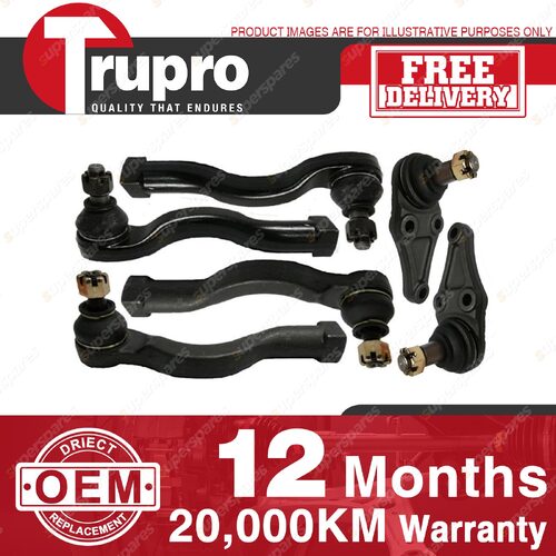 Trupro Ball Joint Tie Rod End Kit for MITSUBISHI COMMERCIAL TRITON 2WD ML 06 09