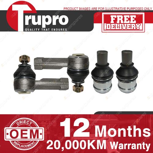 Trupro Ball Joint Tie Rod End Kit for MITSUBISHI LANCER Evo 7. 8 & 9 00-on