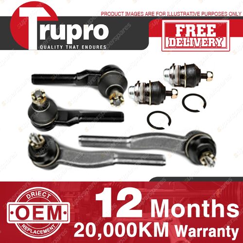 Trupro Ball Joint Tie Rod End Kit for MITSUBISHI LANCER LA LB LC 74-80