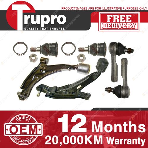 Trupro Ball Joint Tie Rod End Kit for NISSAN PULSAR N14 JAPANESE RACK 91-96