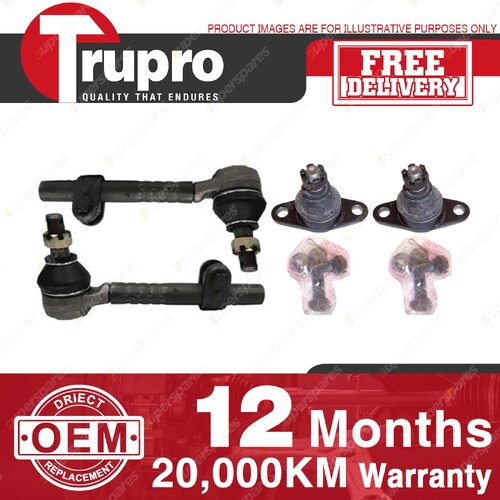 Trupro Ball Joint Tie Rod Kit for TOYOTA CAMRY VIENTA SV11 5 DOOR HATCH 82-87