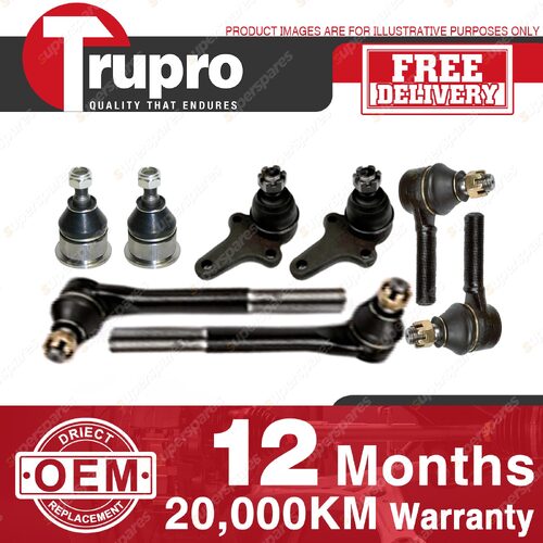 Trupro Ball Joint Tie Rod End Kit for TOYOTA HILUX 2WD LN5 YN5 SERIES 83-89