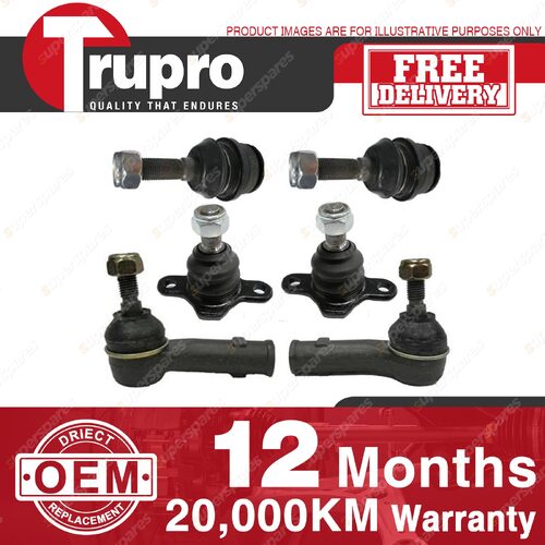 Trupro Ball Joint Tie Rod End Kit for VOLKSWA TRANSPORTER T4 92-94