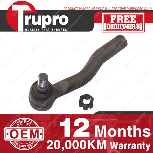 1 Pc Trupro LH Outer Tie Rod for TOYOTA LANDCRUISER V6 100 Ser IFS front 99-02