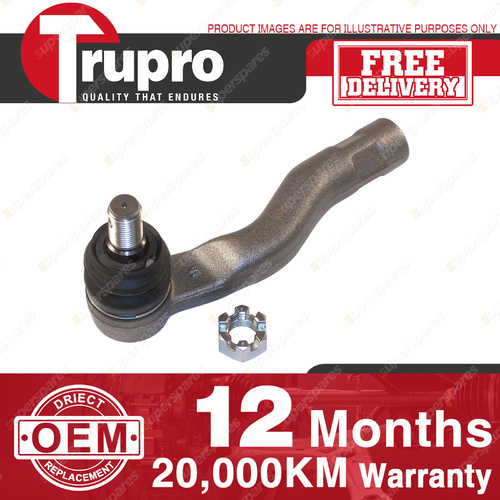 1 Pc Trupro LH Outer Tie Rod for TOYOTA LANDCRUISER V6 100 Ser IFS front 02-on