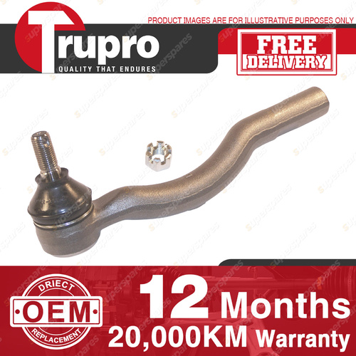 1 Pc Trupro LH Outer Tie Rod End for TOYOTA COMMERCIAL TARAGO TCR1# 2# 90-on