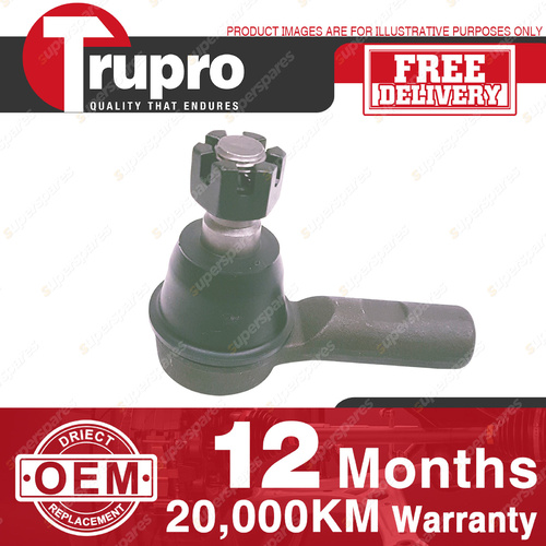 1 Pc Trupro RH Outer Tie Rod End for GREAT WALL V240 K2 Series 4WD Ute 09-on