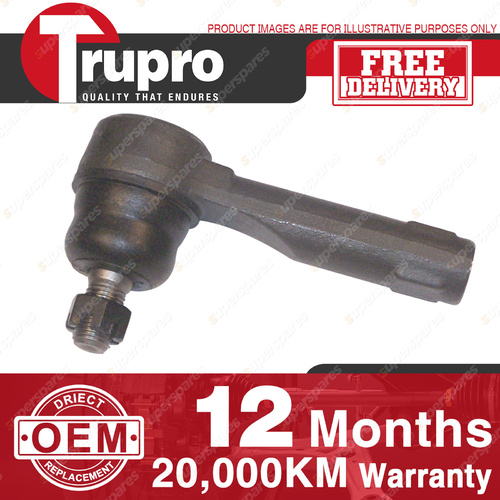 1 Trupro RH Outer Tie Rod for HOLDEN ASTRA LD POWER STEER JAPANESE RACK 86-on